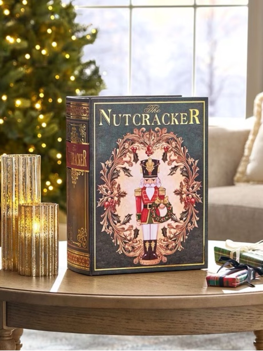 Pre-Lit Animated Musical Holiday Book